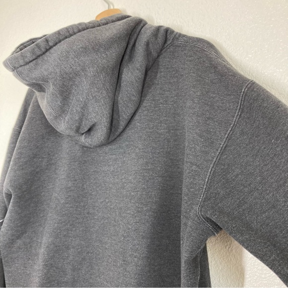 No Fear Hoodie Y2K Mens Medium Grunge Skate  Dark Gray Tribal - Picture 9 of 16